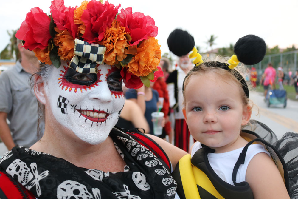 Zombie Bike Ride 2017 photo - Duval Street, Key West
